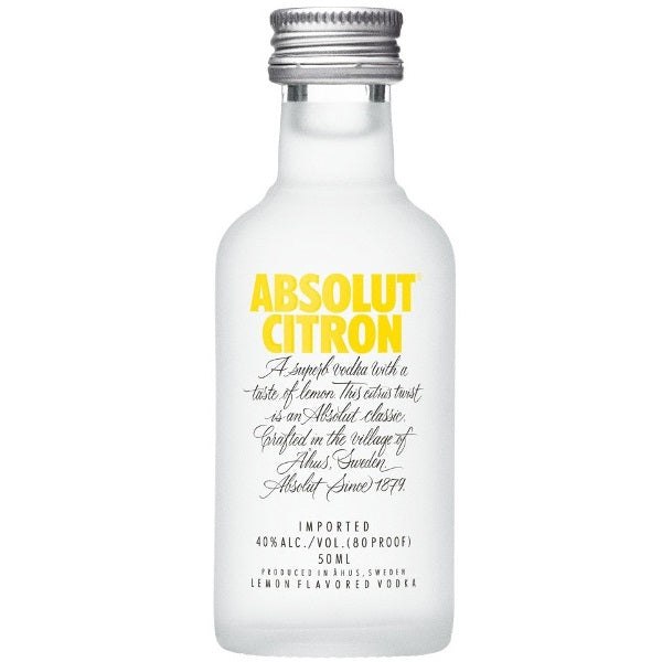 Absolut Citron Vodka 40%