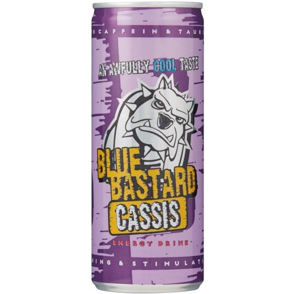 Blue Bastard Cassis Energy Drink