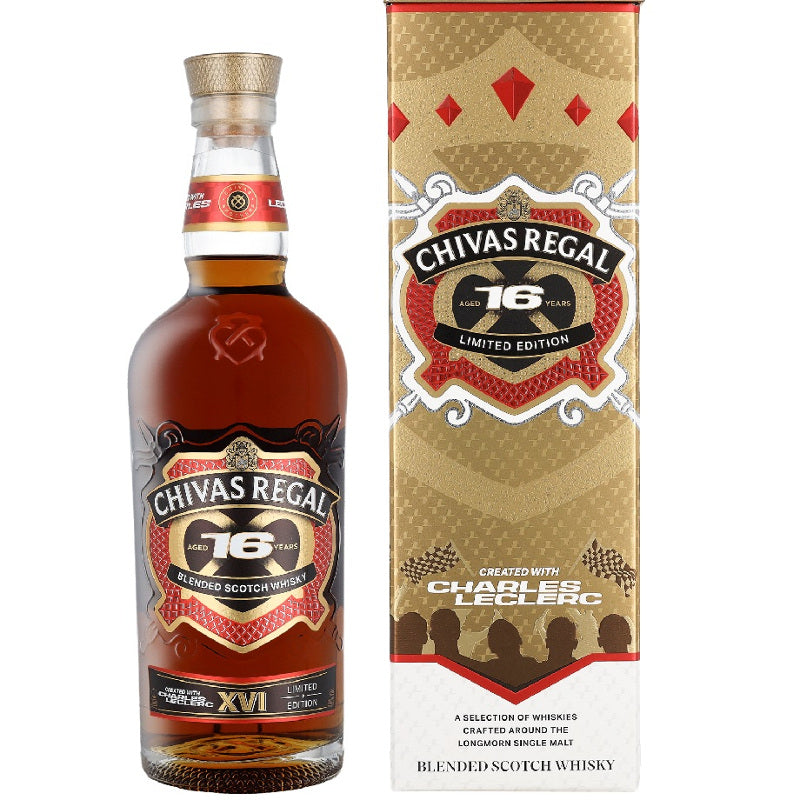 Chivas Regal 16 Y.O. Charles Leclerc Gift - Ltd.Ed. 40%