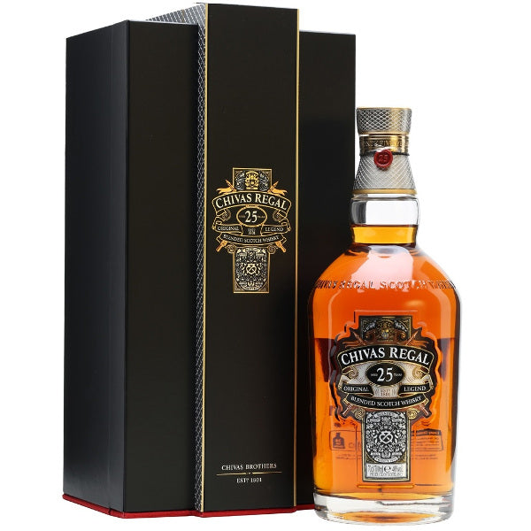 Chivas Regal Original Legend 25 Y.O. Blended Scotch Whisky Gift 40%
