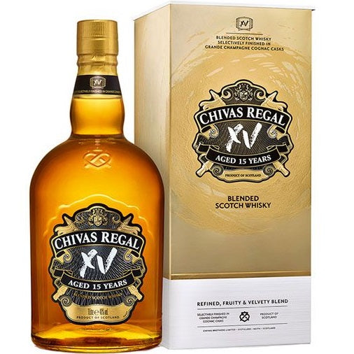 Chivas Regal XV 15 Y.O. Blended Scotch Whisky Gift 40%