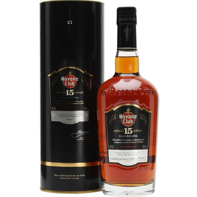 Havana Club Anejo 15 Rum Gift 40%