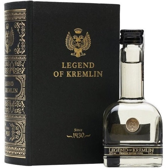 Legend of Kremlin Grand Premium Vodka Black Book Gift 40%