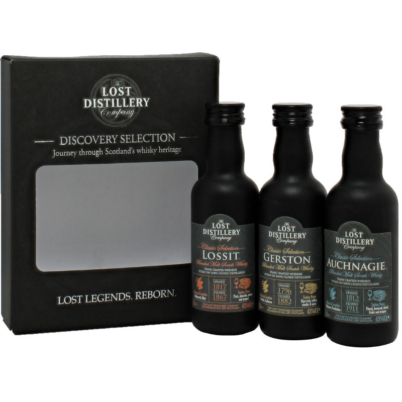 Lost Distillery Discovery Selection Scotch Whisky Gift 43%