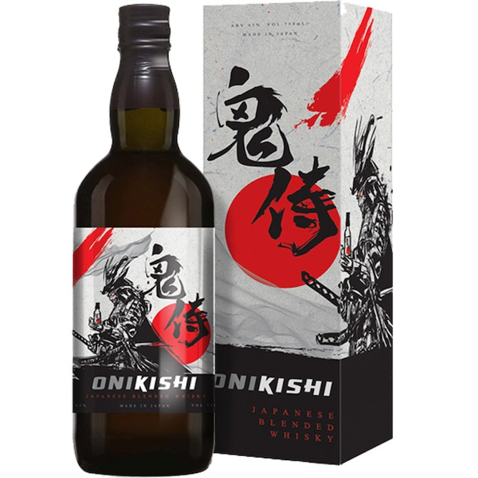 Onikishi Japanese Blended Whisky Gift 43%
