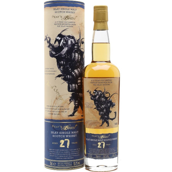 Peat's Beast Islay Single Malt Scotch Whisky 27 Y.O. Gift 50.1%