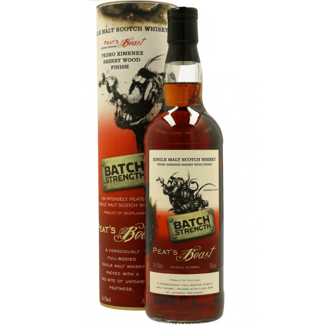 Peat's Beast PX Sherry Wood Finish Whisky Gift 54.1%