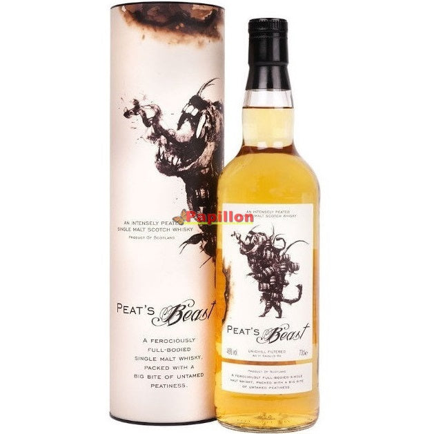 Peat's Beast Single Malt Un-Chill Filtered Gift 46%