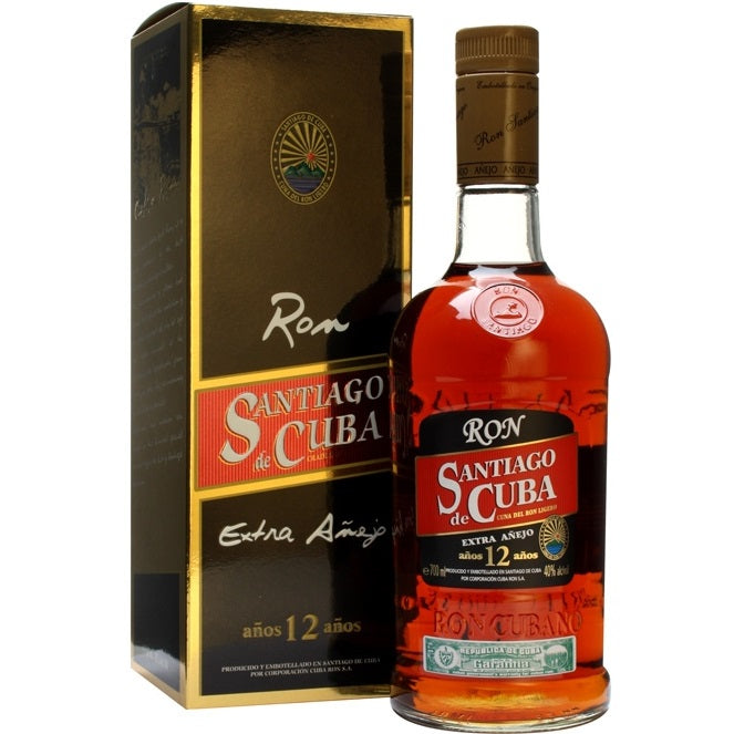 Ron Santiago De Cuba 12 Y.O. Extra Gift 40%