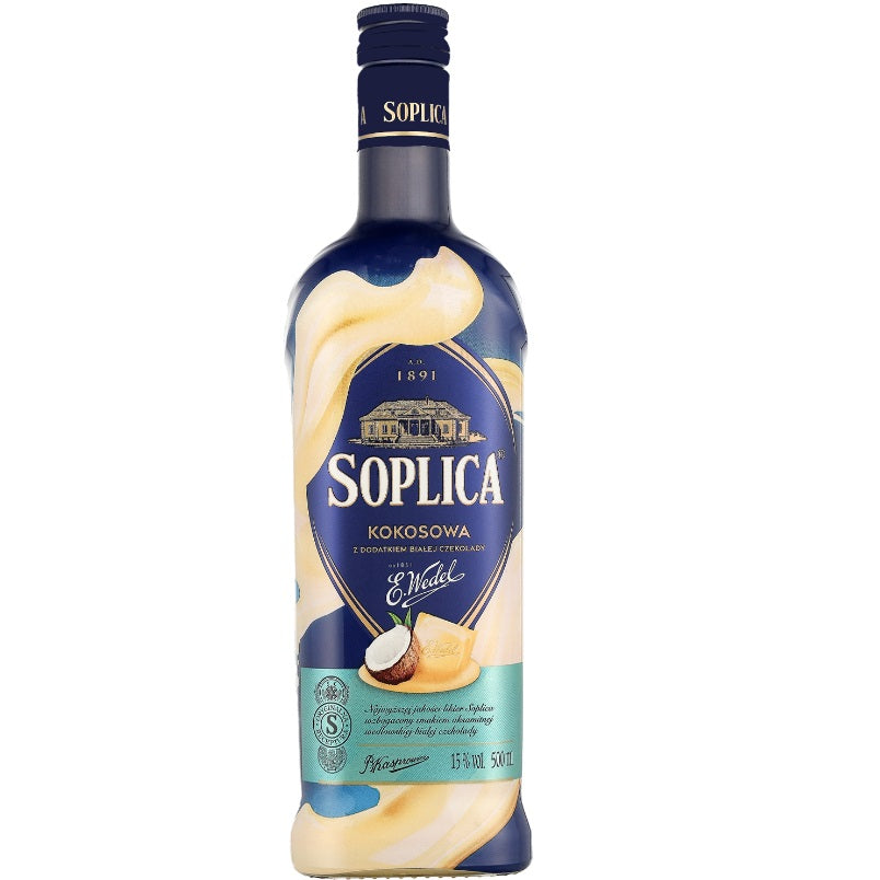 Soplica Vodka E. Wedel Kokosowa (Kokosnoot) Likeur 15%