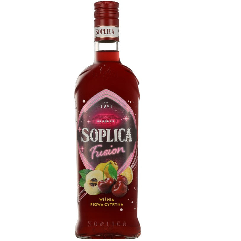 Soplica Vodka Fusion Wisnia Pigwa Cytryna (Kers, Kweepeer & Citroen) Likeur 21%