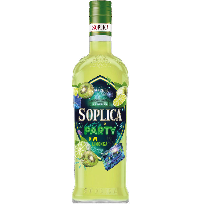 Soplica Vodka Party Kiwi & Limonka (Kiwi & Limoen) Likeur 21%