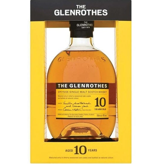 The Glenrothes 10 Y.O. Speyside Single Malt Whisky Gift 40%