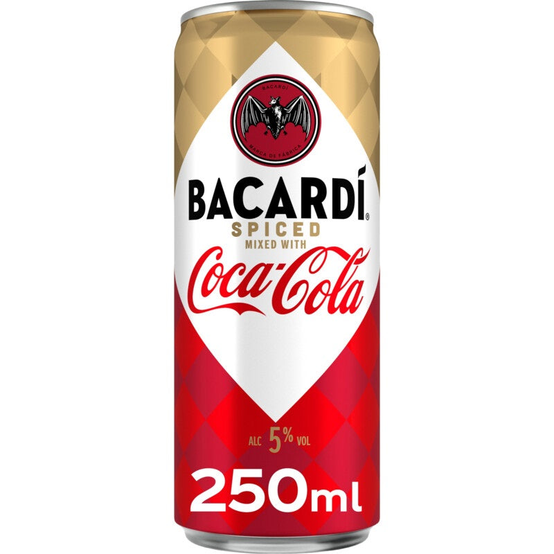 Bacardi Spiced & Coca Cola  5%