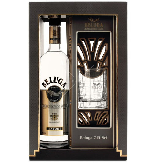 Beluga Vodka Gift Set 40%