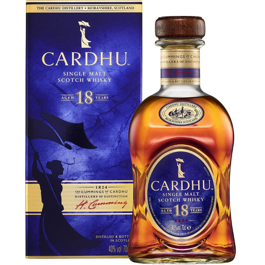 Cardhu 18 Y.O. Single Malt Scotch Whisky Gift 40%