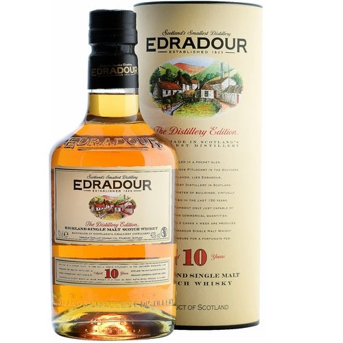 Edradour Highland Single Malt Scotch Whisky 10 Y.O. Gift 40%