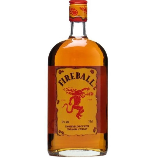 Fireball Liqueur Blended With Cinnamon & Whisky 33%