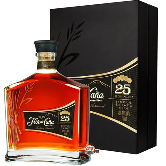 Flor De Caña 25 Y.O. Centenario Rum Gift 40%