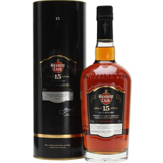 Havana Club Anejo 15 Rum Gift 40%