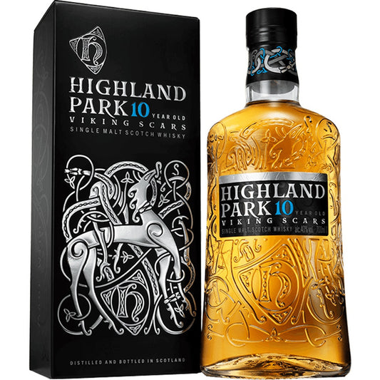 Highland Park Viking Scars 10 Y.O. Single Malt Gift 40%