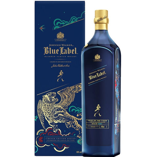 Johnnie Walker Blue Label Year Of The Tiger Whisky Gift - Ltd. Ed. 40%