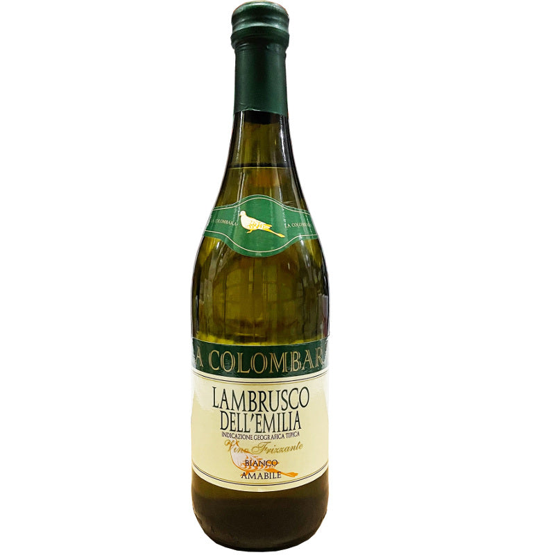 La Colombara Lambrusco Dell'Emilia Bianco Amabile 8%