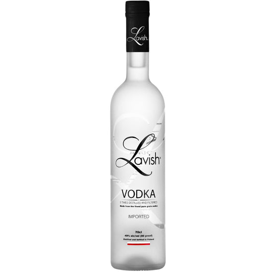 Lavish Vodka 5 x Distilled 40%