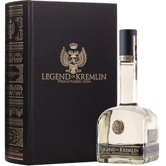 Legend of Kremlin Grand Premium Vodka Black Book Gift 40%