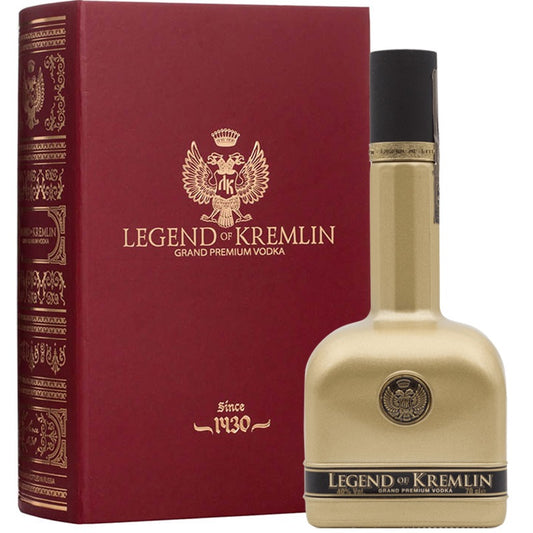 Legend of Kremlin Grand Premium Vodka Red Book Gift 40%