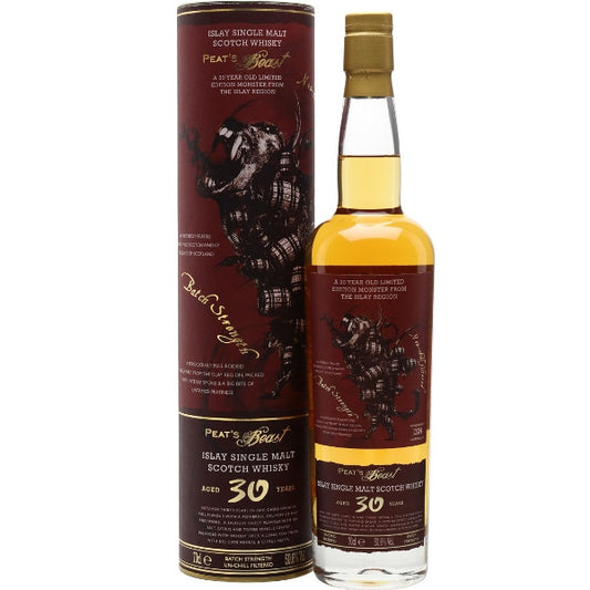 Peat's Beast Islay Single Malt Scotch Whisky 30 Y.O. Gift 50.6%