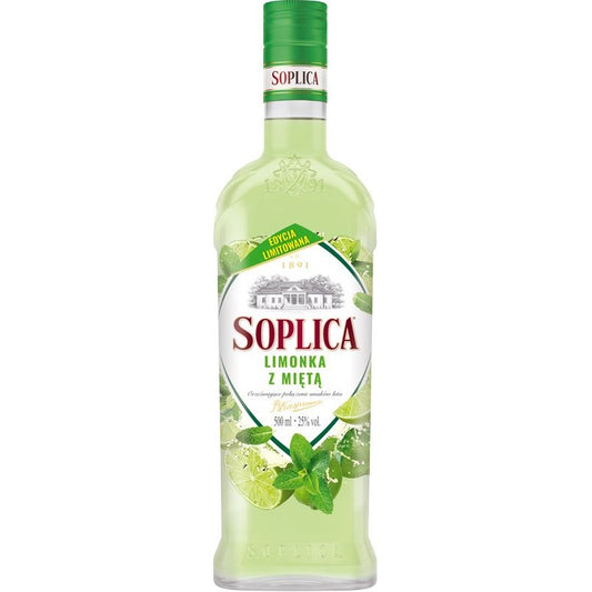 Soplica Vodka Limonka Z Mieta (Limoen & Mint) Likeur 25%