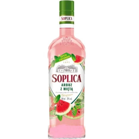 Soplica Vodka Arbuz Z Mieta (Watermeloen Mint) Likeur 28%