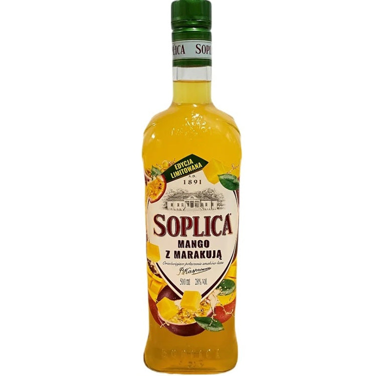 Soplica Vodka Mango Z Marakuja (Mango Passievrucht) Likeur 28%