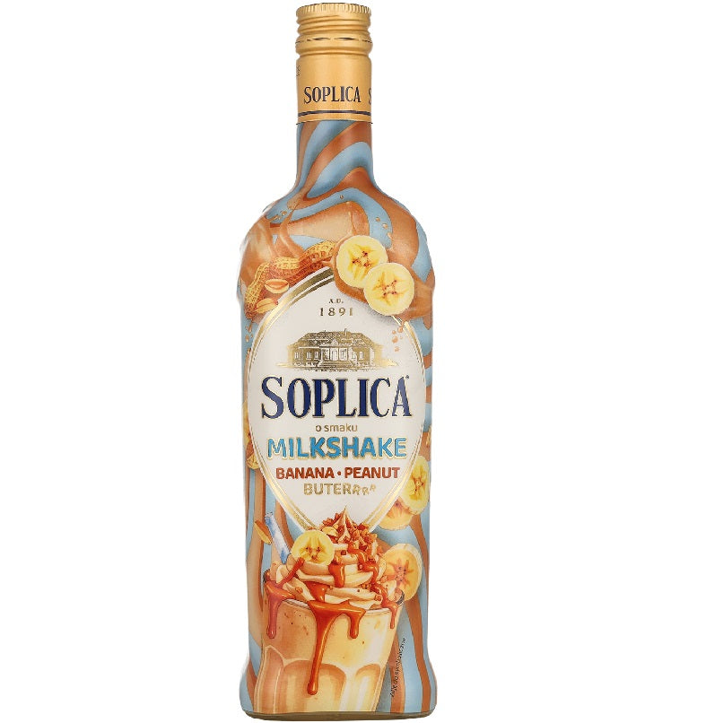 Soplica Milkshake Banana & Peanut Butter Likeur 15%