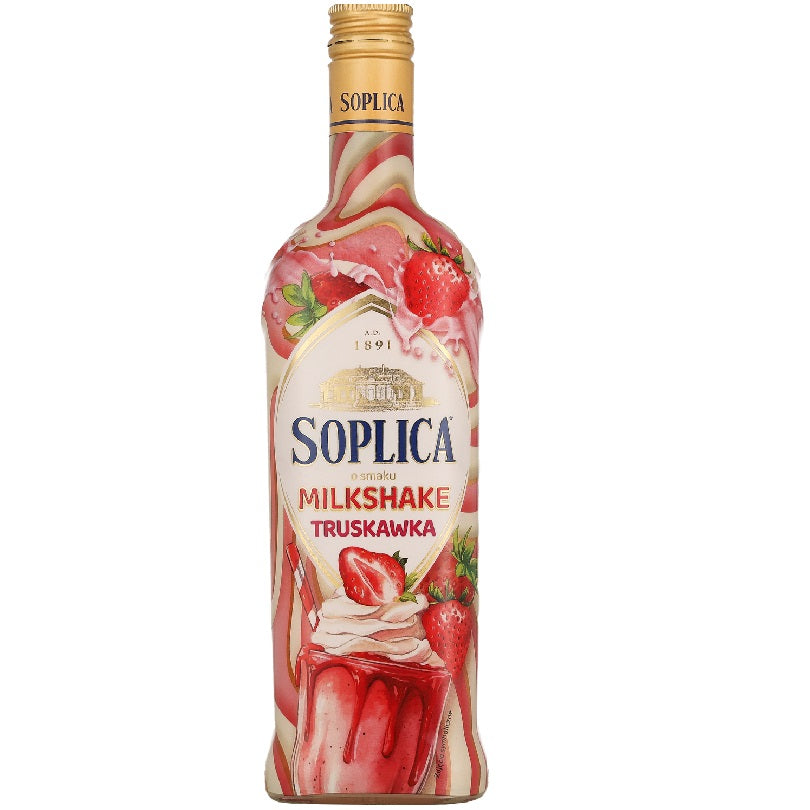 Soplica Milkshake Truskawka (Aardbei) Likeur 15%