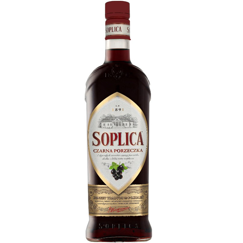 Soplica Vodka Czarna Porzeczka (Zwarte Bessen) Likeur 26%