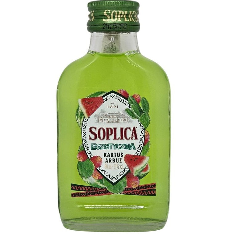 Soplica Vodka Kaktus Arbuz (Watermeloen Kaktus) Likeur 21%