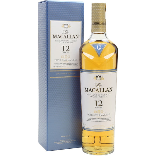 The Macallan 12 Y.O. Highland Single Malt Gift 40%