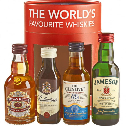 The World's Favourite Whiskies Gift 40%