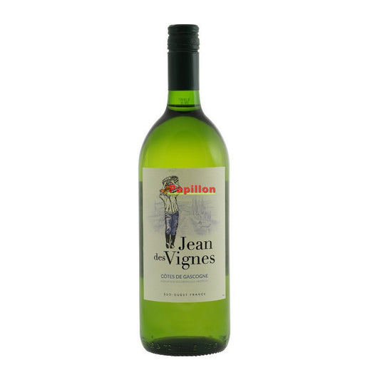 Jean Des Vignes Blanc Sec Côtes De Gascogne 11% 1L